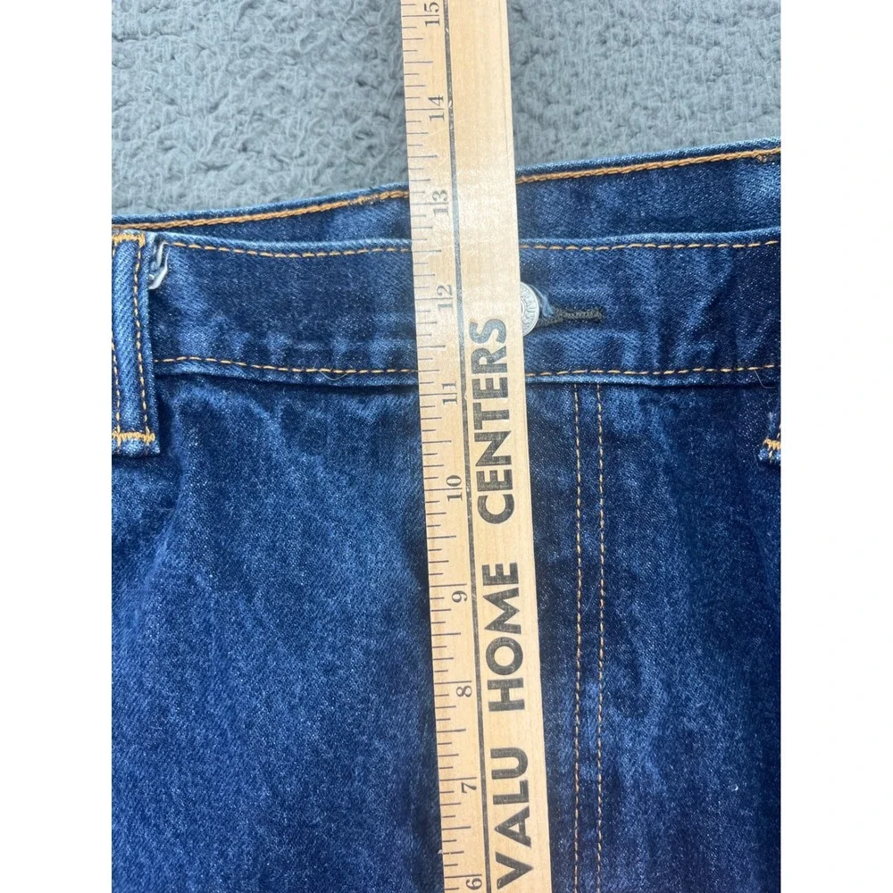 Levi's 517 Bootcut Jeans Mens 38x34‎ Blue Dark Wash Denim Vintage Style